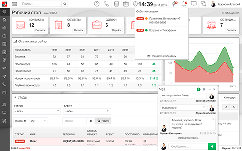 Кабинет риелтора JokerCRM Кабинет риелтора JokerCRM